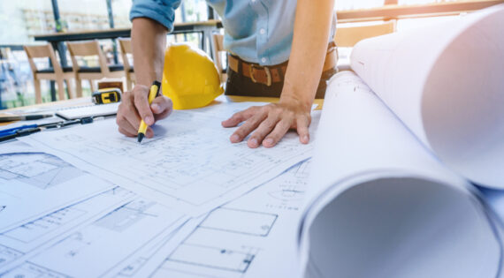 Shop Drawing/ General arrangement drawing/ setting out drawing