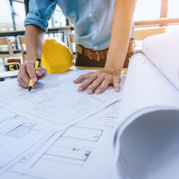 Shop Drawing/ General arrangement drawing/ setting out drawing